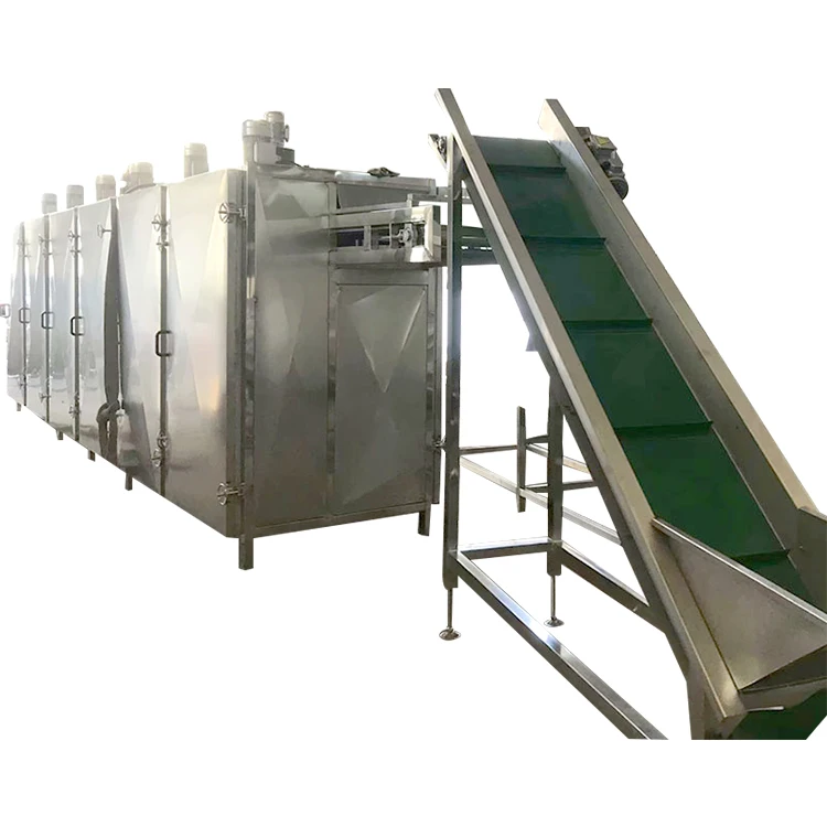 Continuous Conveyor Mesh Belt Dryer for Chili Ginger Spice Cassava Chips Fruits Seafood Belt Dryer Drying Machine