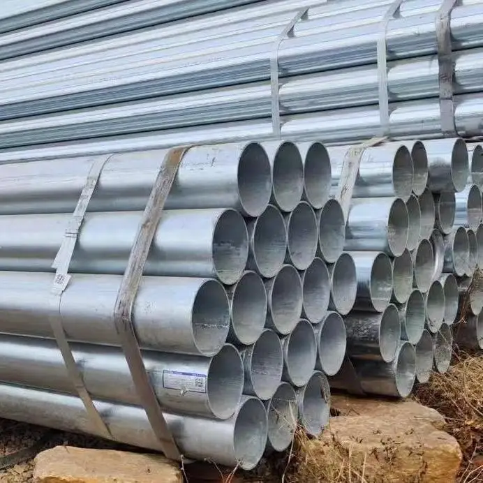 Factory Direct Sales Customized Galvanized Steel Pipe Low Price Q235 Q345 Pre-galvanized Pipe