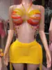 Completo corto giallo