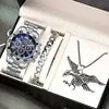 silver-blue(no watch box)