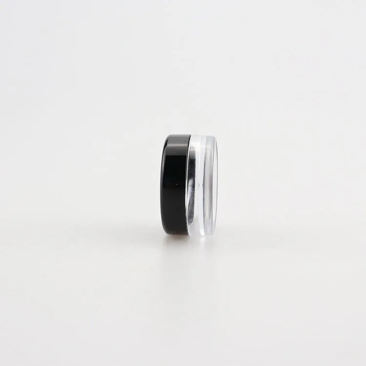 1g Container 1g 2g 3g 5g 10g 15g 20g Black Cosmetic Container clear Small Cosmetic ...