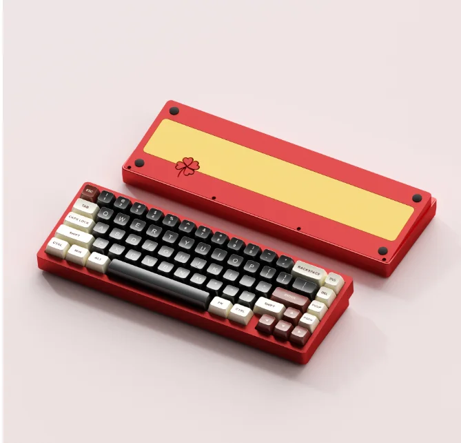 Lucky65 65% ゲーミングメカニカルキーボード3モード2.4gワイヤレスBT