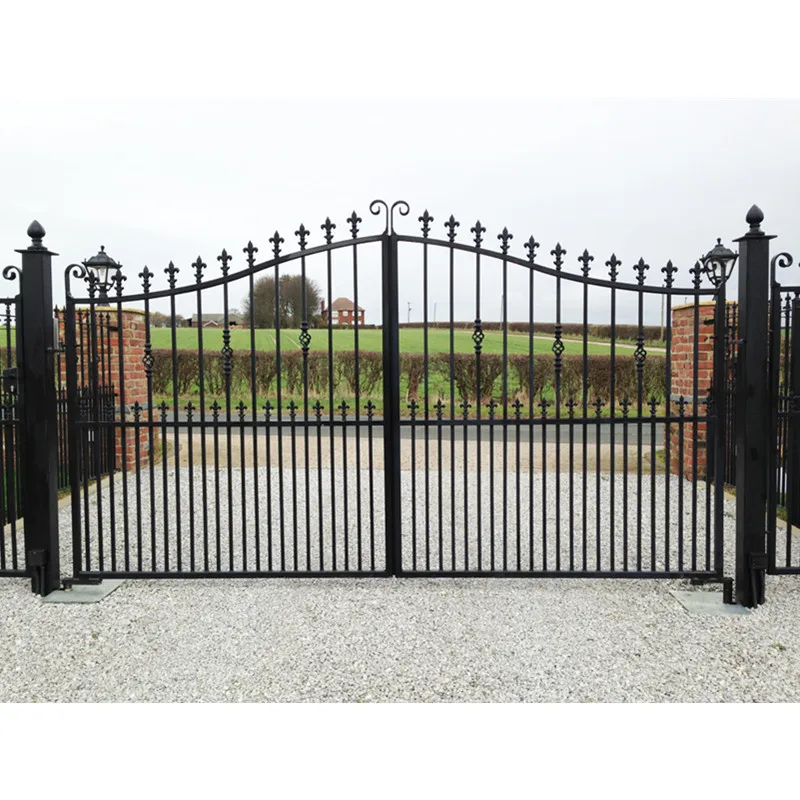 Engineered Luxury Wrought Iron Latest Main Gate Designs