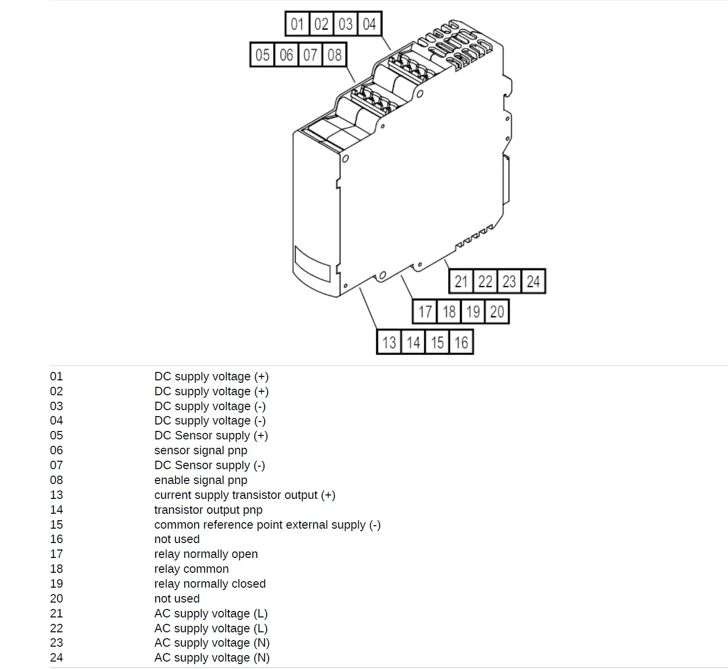 Speed Monitor Relay,4a,1 Digital Out,1 Relay Out,Dd0203 Series,Ifm