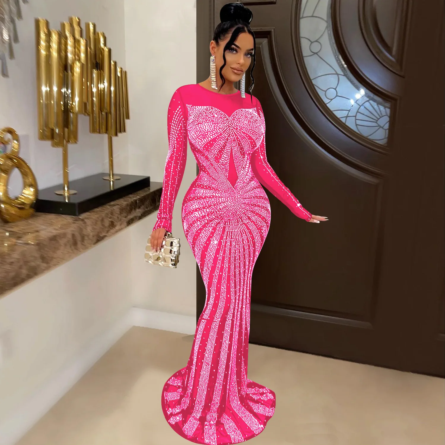 Women's Long Party Evening Clothes New Arrivals 2025 Women Plus Size Clothing Women's Dresses Sexy Casual Dress