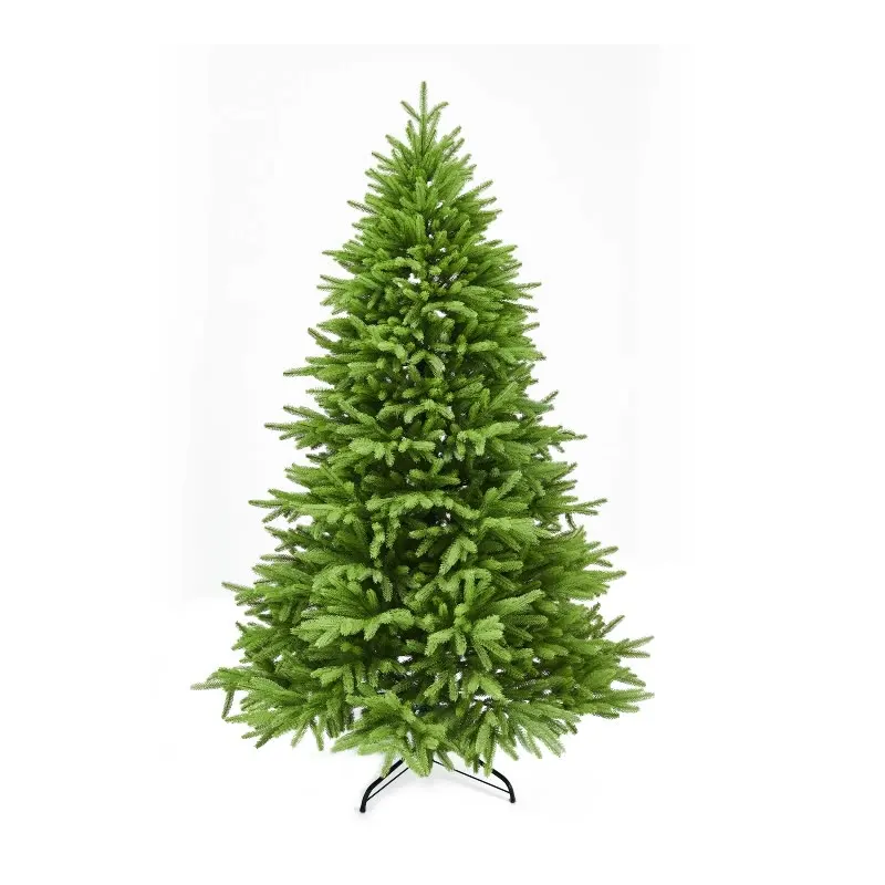 410ft Prelit Pe Flocked Artificial Christmas Tree Hot Sell Home