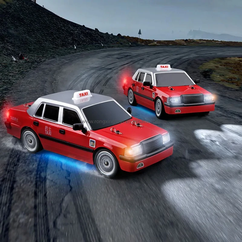 MN-38 1:16 Proportion RC Drift Remote Control Car Model Taxi Four-Wheel Drive High-Speed Toy for Children Gifts RC Car