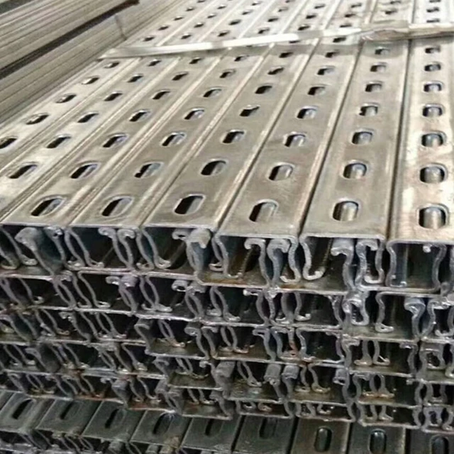 Dubai Strut Channel 41x25 Unistrut Socket Aluminum Unistrut Channel Weight