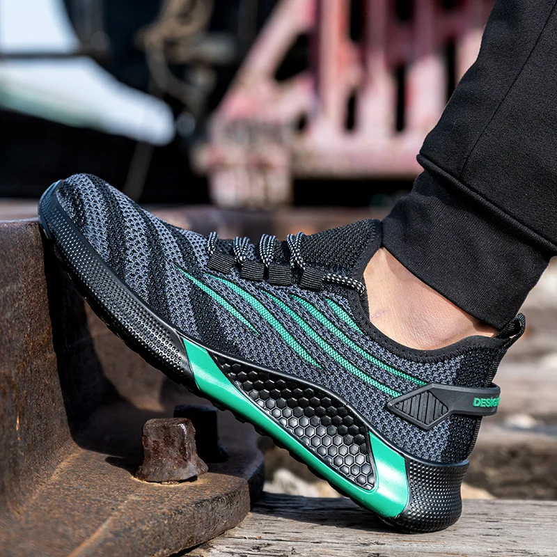 Мужские кроссовки со стальным носком