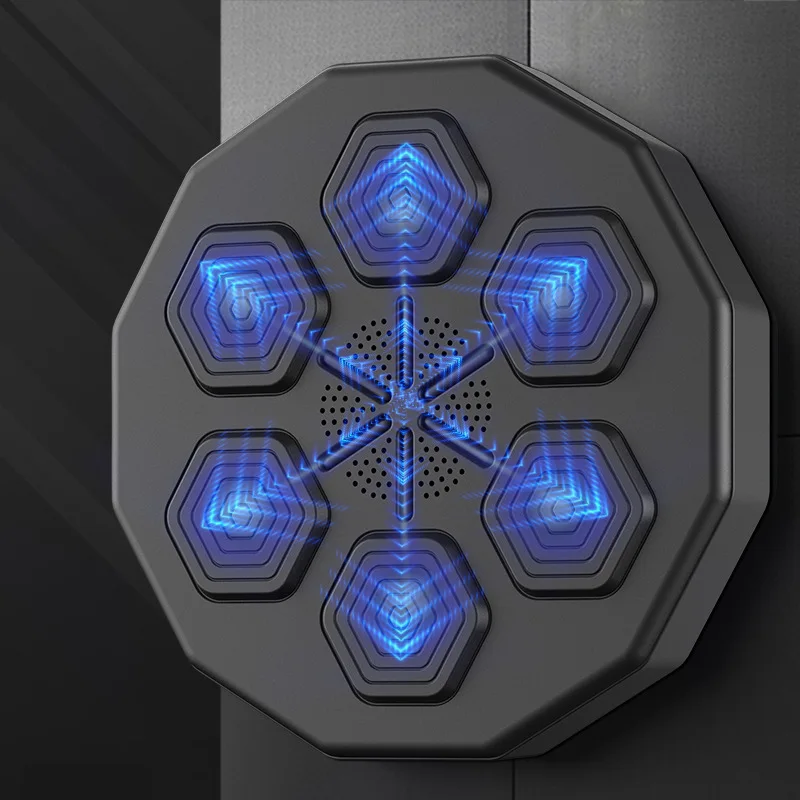 Wholesale APP Smart Music Boxing Custom Punching Bag Box Training Wall Mount Boxing Arcade Machine With Home Focus Game Pads