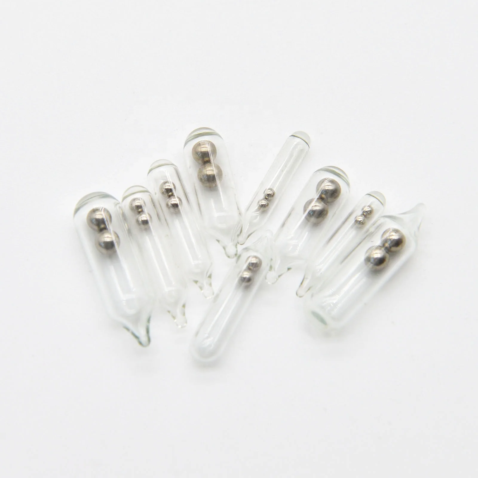 Wholesale High Quality Point Glass Rattles Jig Fly Soft Fishing Lure Bead Insert Glass Rattles Shake Attract Fly Tie Tying