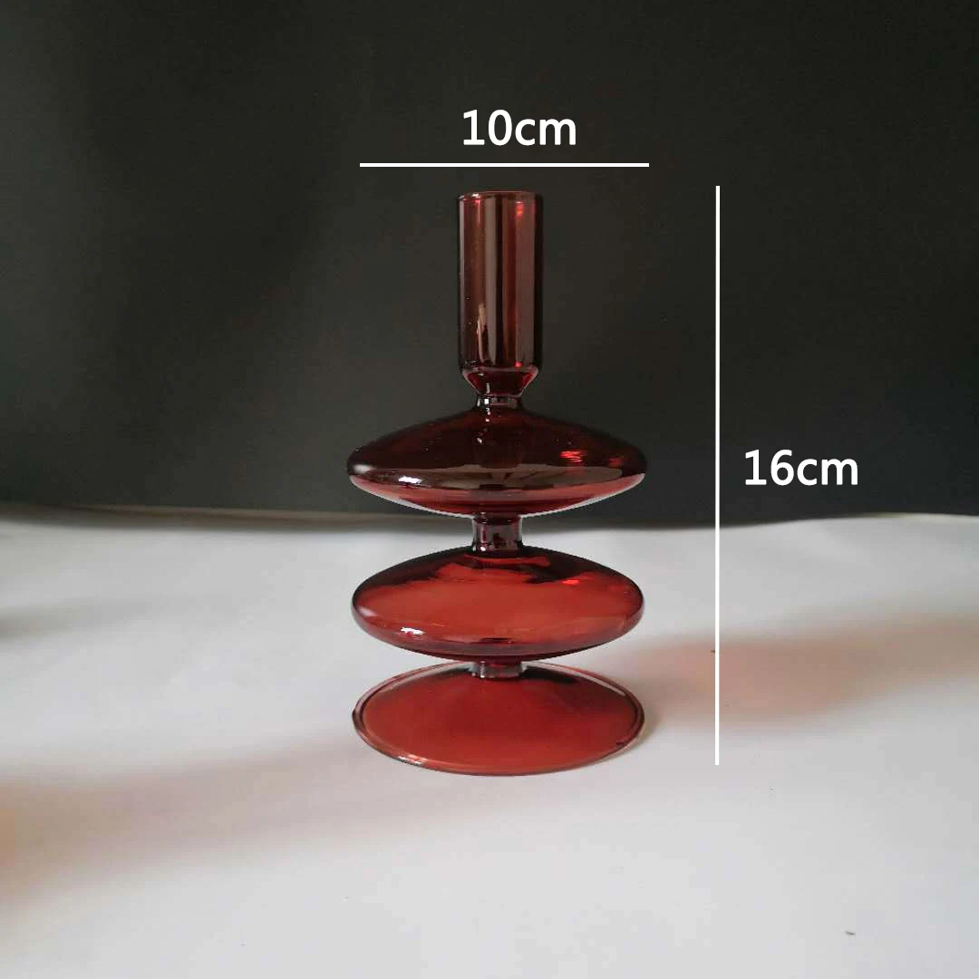 High Borosilicate Transparent Color High Quality Candle Holder,Used For