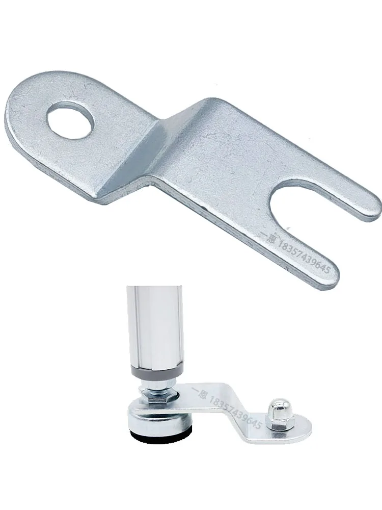 Foot Cup Fixing Piece Third Generation Aluminum Alloy Grade 1000 Series Lean Pipe Accessories Profile Connector Wire Rod Joint
