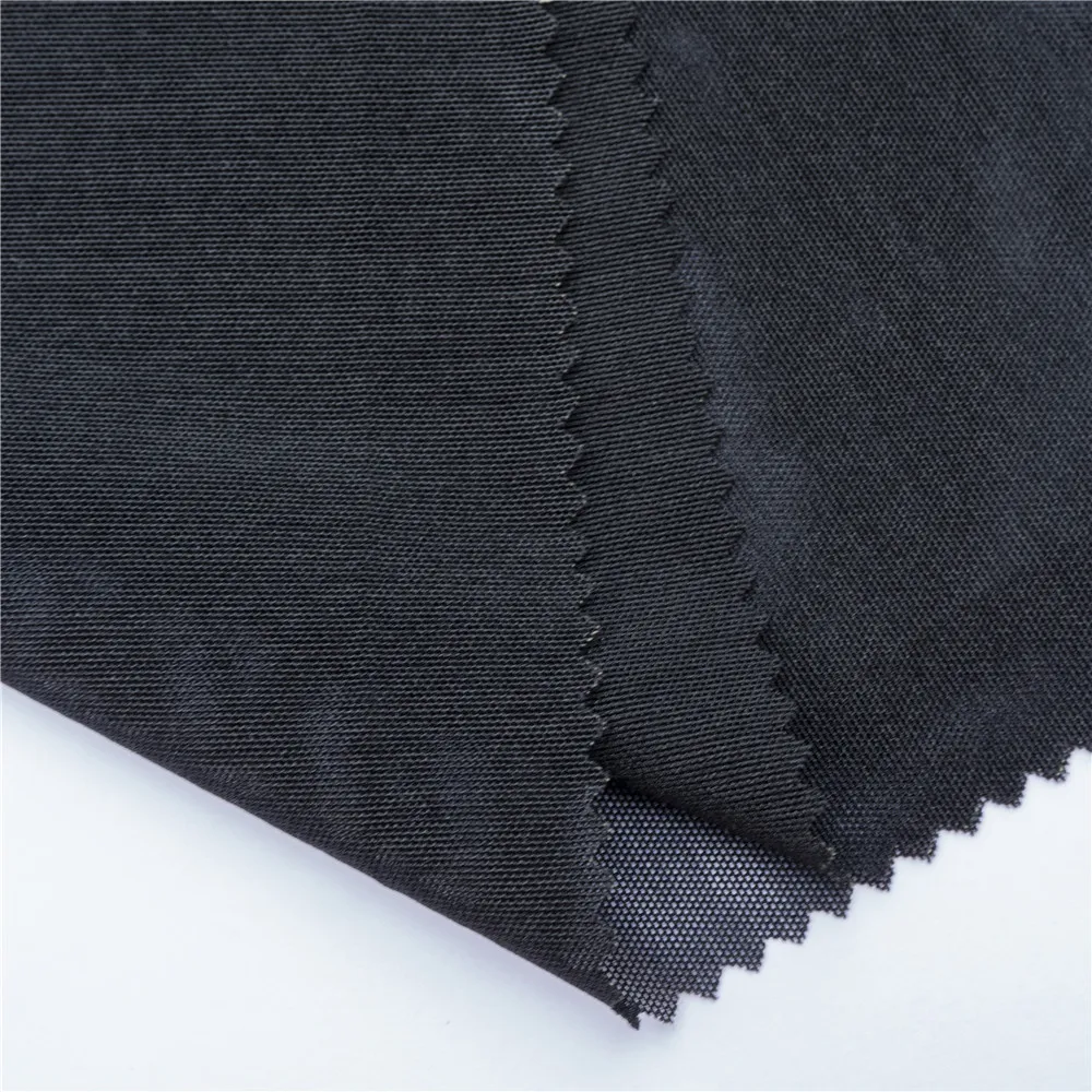 280D Bright yarn Lingerie Nylon Stretch Mesh Fabric