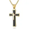 Negro + colgante de oro (SIN Cadena)