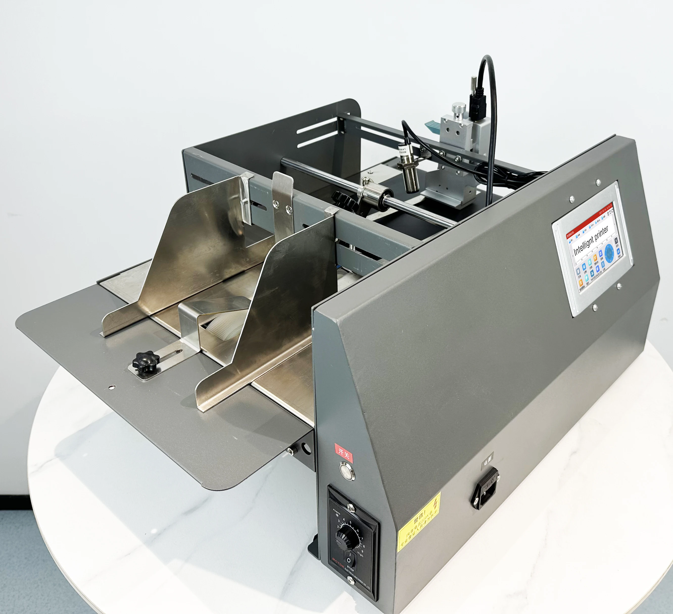 Paging Machine Thermal TIJ Online Inkjet Printer for Paper Card Plastic ...