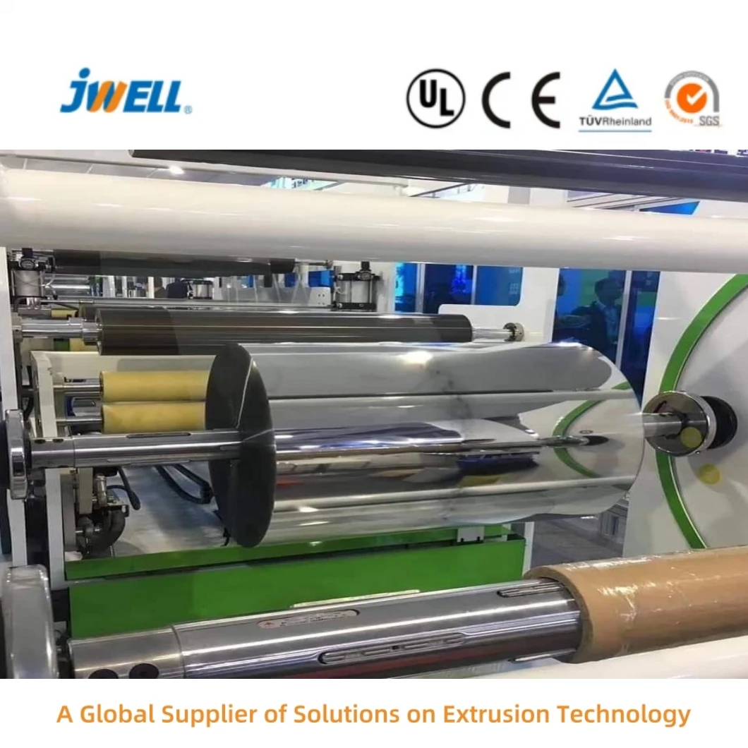 Jwell Clear Transparent Thermoforming Plastic PVC PET APET PETG PLA PP ABS Film Sheet Extrusion Lines for Food Packaging Sheet