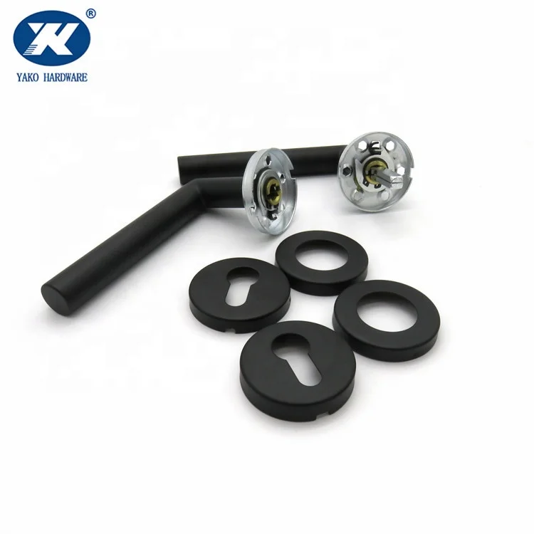 High Quality Internal Door 304 Stainless Steel Tube Lever Type Door Handles