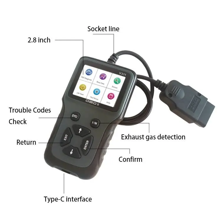 Car Scanner Diagnostic Auto Scan Tool OBD2 Diagnostic Tool USB Best Diagnostic Tools for Cars