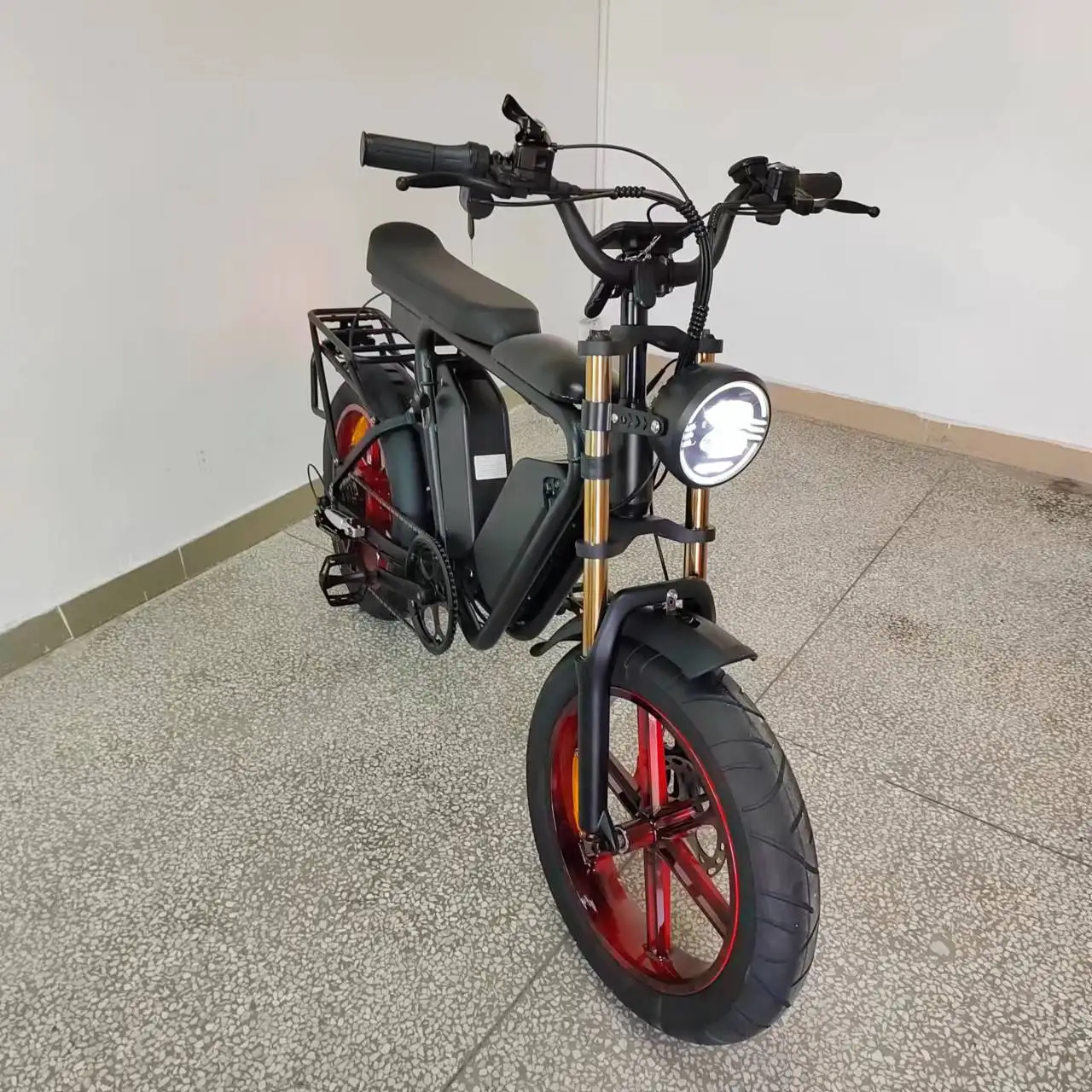 1000 Watt Electric Bike Dual Battery 44ah Oil Brake Full Suspension ...