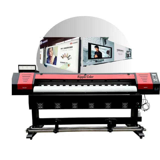 1.6/1.8 Meter Eco-friendly Solvent Sublimation for Large Format Roll Roll Printer 2 Xp600/ I3200 Printheads for Leather New