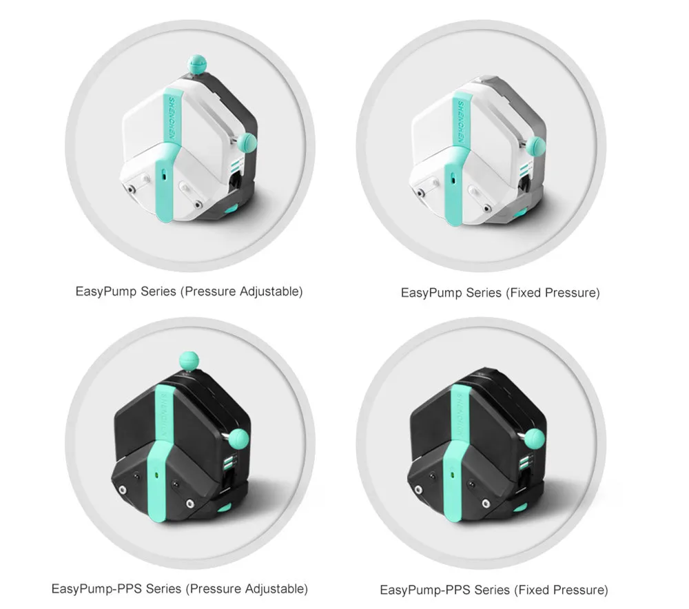 Shenchen Labn3iii Silicone Tubing Peristaltic Pump Food Grade Dual Pump Head Peristaltic Pump