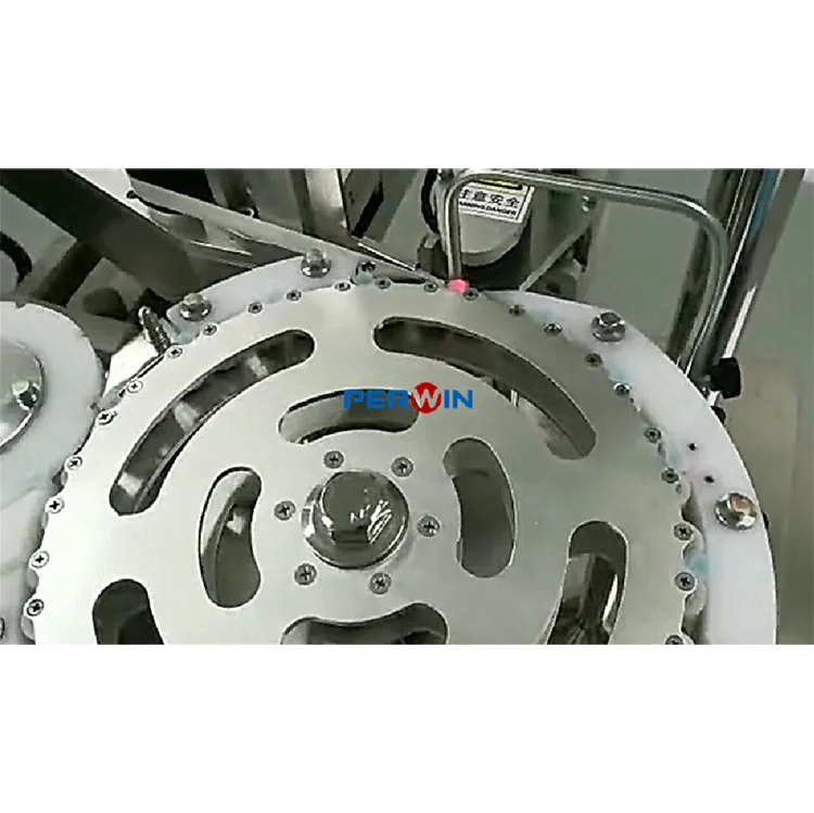 Automatic 0.2ml Plastic Conical Micro Centrifuge test Tube Filling Capping Labeling Machine