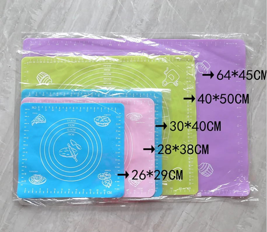 
Пищевой антипригарный силиконовый коврик для выпечки, термостойкий нескользящий Настольный коврик, силиконовый коврик для выпечки 