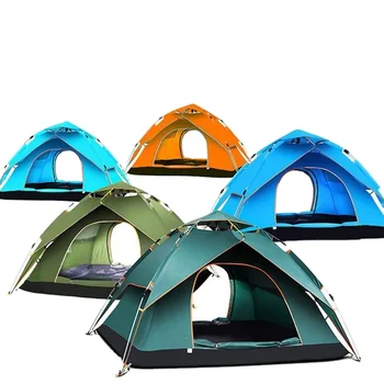 Wholesale Family Waterproof Camping Tent 2 Person Automatic Outdoor Fast Automatic Tent