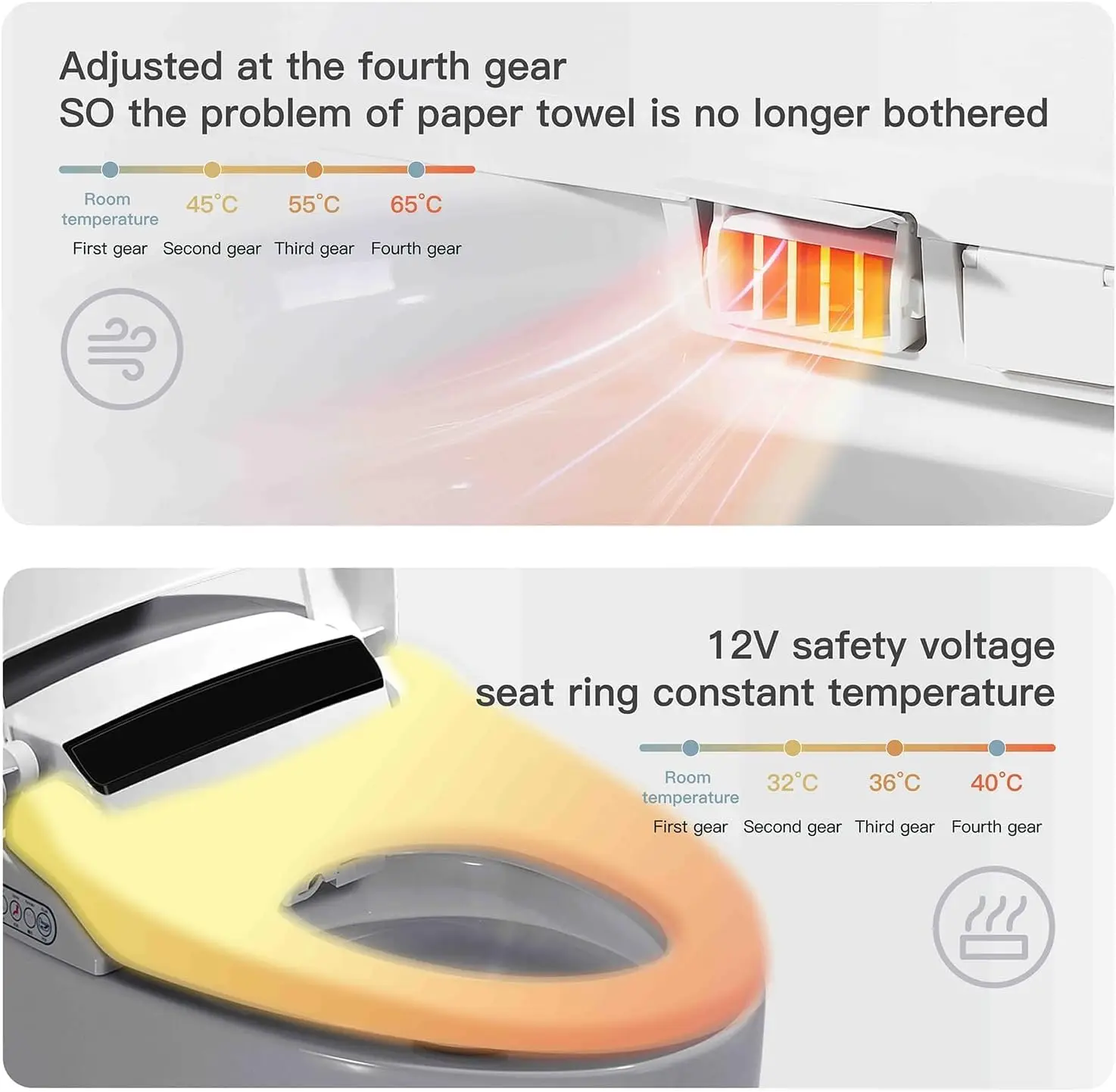 Economic Modern Automatic Foot Sensor Flush Luxury Intelligent Toilet Remote Control Water Closet Wc One Piece Smart Toilet