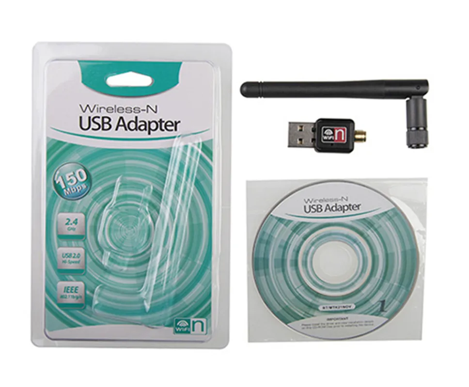 OEM Detachable Antenna USB Realtek RTL8188EUS 150Mbps Wifi Adapter Wireless Network Receiverity