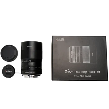 7artisans 60mm F2.8 Macro Lens APS-C for Fujifilm Olympus M43 Mirrorless Camera for R  M50Z6 Z7 product image