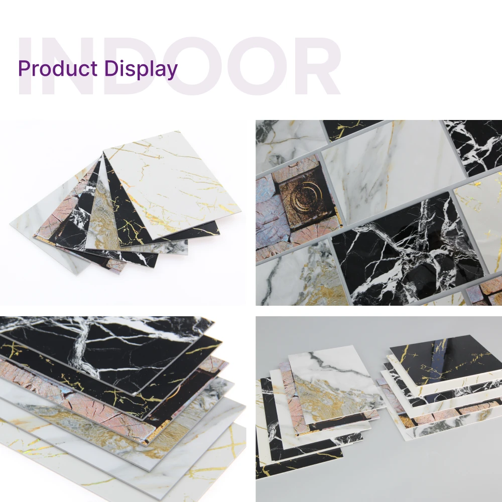 PVC Wall Sheet UV Board PVC Marble Sheet for Interior Decoration
