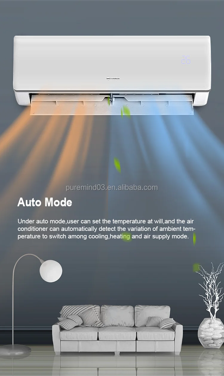 Gree Aphro Ac Home Air Conditioner Cooling Heating R410a Inverter App Smart Split Air 5173