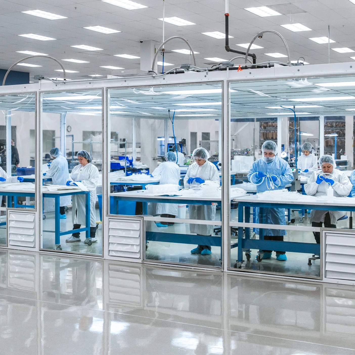 Aluminum Extruded Dust-free Workshop Frame Pharmaceutical Laboratory Container Clean Room