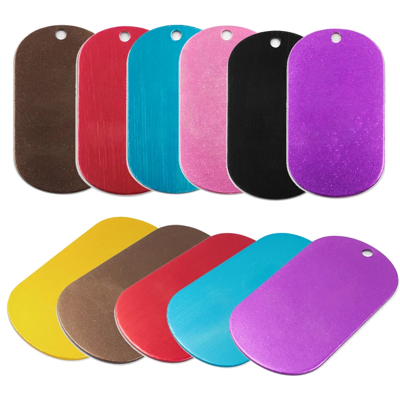 Dogtag ожерелье из нержавеющей стали Алюминий Металл силикон Сублимация QR код кость роскошный пользовательский чистый Id Собака Имя