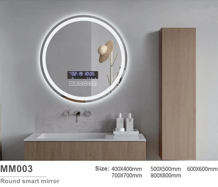 Высококачественное LED-зеркало для ванной умное настенное зеркало зеркало для отеля
