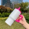 Blanco y rosa