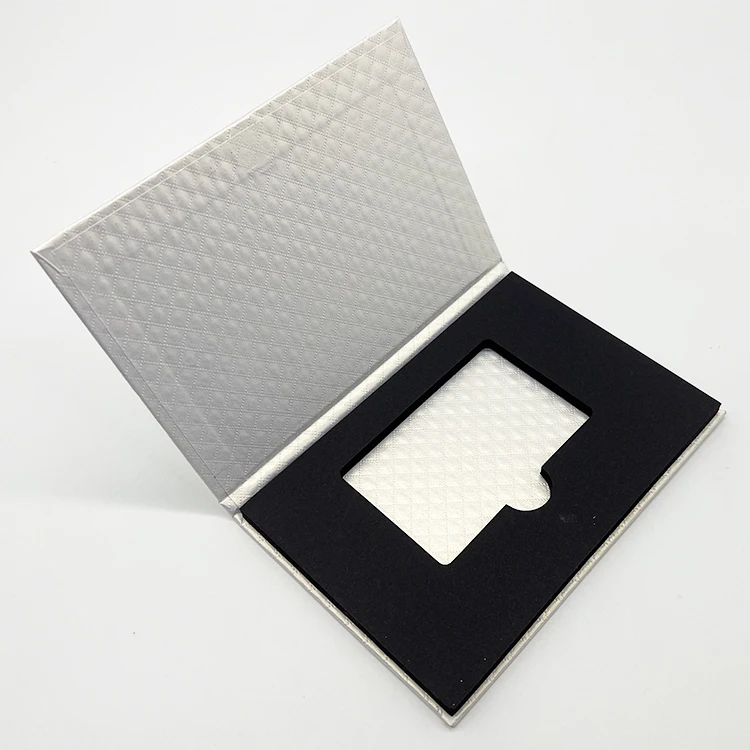 Custom Greeting NFC Business Card Boxes Vip Credit Card Packaging Gift Box for NFC Credit Card