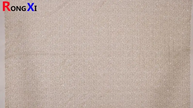 
Новая ткань RXF1695 с вышивкой из бисера и блестками с сертификатом CE 