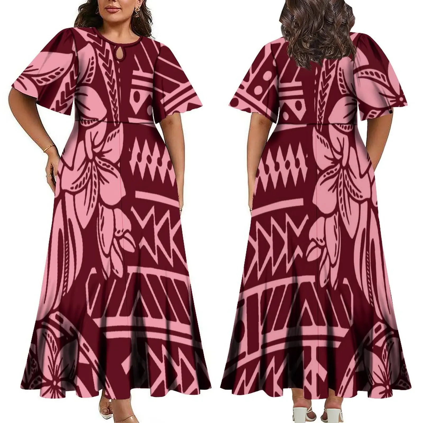 ladies dresses 2024 Womens Dresses 2024 Summer Fashion Temperament Slit Buttoned Ribbed Casual Daily Turn-down Collar Sleeveless Midi Dress A / L