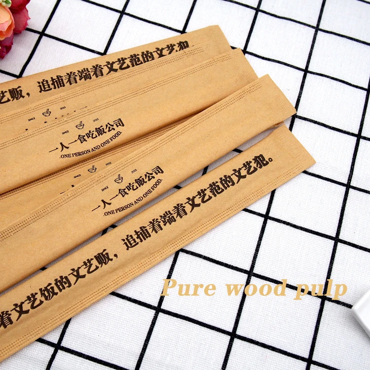 sushi chopsticks disposable nature bamboo chopstick with custom logo