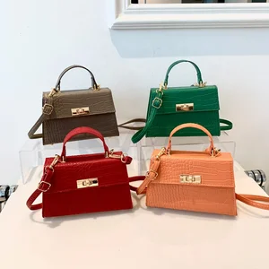 New Wholesale Ladies Fashion Shoulder Handbags PU Leather Luxury Design Messenger Bags for Women