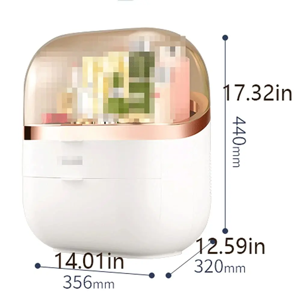 Hot Selling Low Price Dropshipping Cosmetics Fridge 22L Portable Makeup Organizer Storage Box Beauty Refrigerator for Skin Care