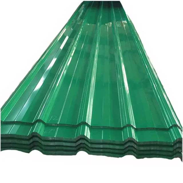 Wholesale Low Price Corrugated Metal Roofing Sheet Color Coated Prepainted Galvanized Steel in Stock roof sheet