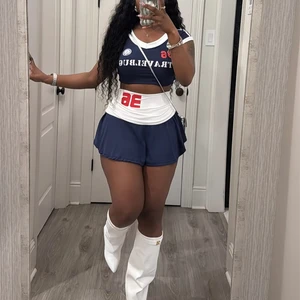 2026 Summer Sport Suits Women's Skinny Skirt Suit Hot Girls Short Letter Printing t Shirt Two Pieces Sets