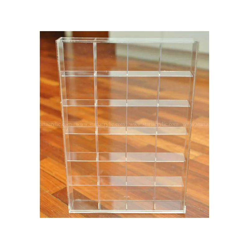 ACRYLIC WALL FIXED STRAIGHT PERSPEX FOR DISPLAYING MODELS SHELVING DISPLAY 