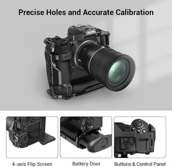 SmallRig Z9 Camera Cage for Nikon Z9, Aluminum Alloy Camera Video Cage Film Movie Making Cage with Shoe Mount 3195 product image