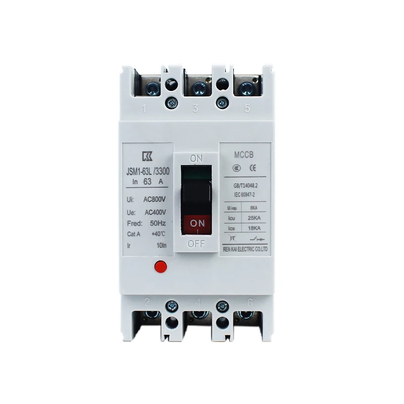 Molded Case Circuit Breaker In Plastic 3p 4p 100a 125a 200a 250a 400a ...