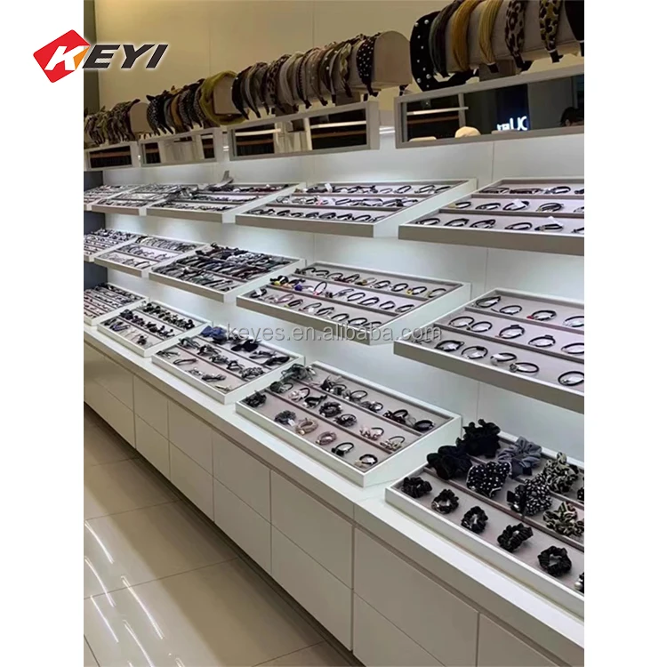 Jewelry Store Retail Display Shelf for Earrings and Necklaces ...